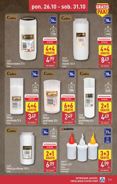 Aldi gazetka promocyjna 26.10-31.10.2026 — strona 33 z 48