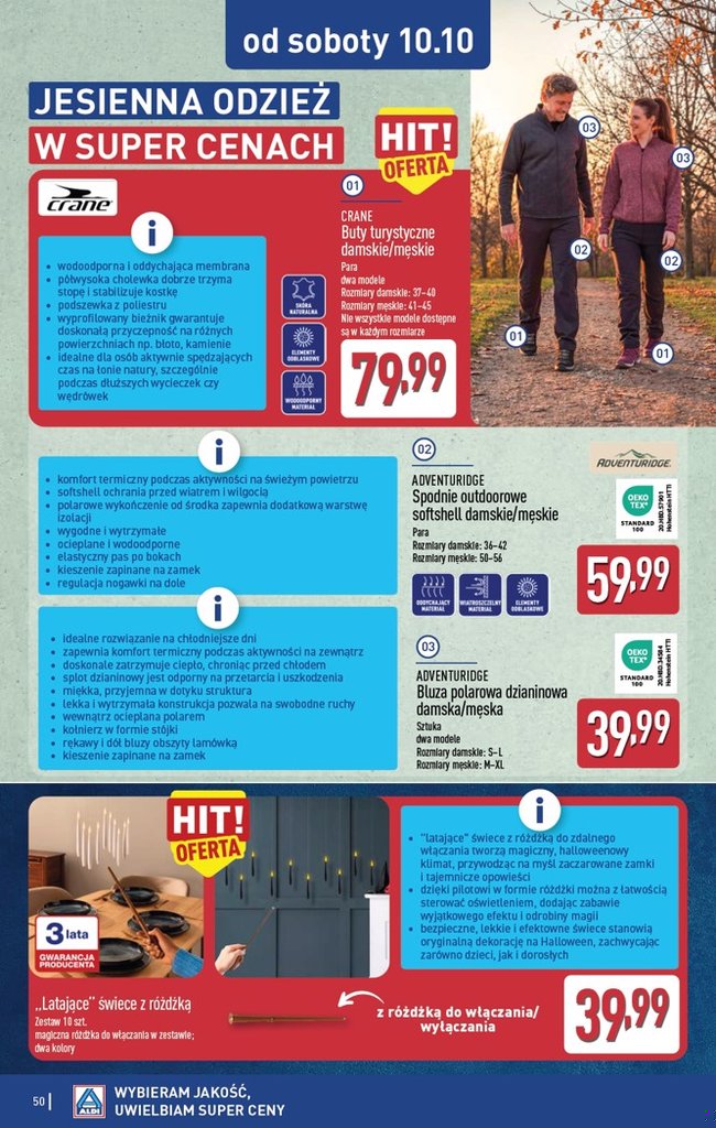 Aldi gazetka promocyjna 05.10-10.10.2026 — strona 50 z 51