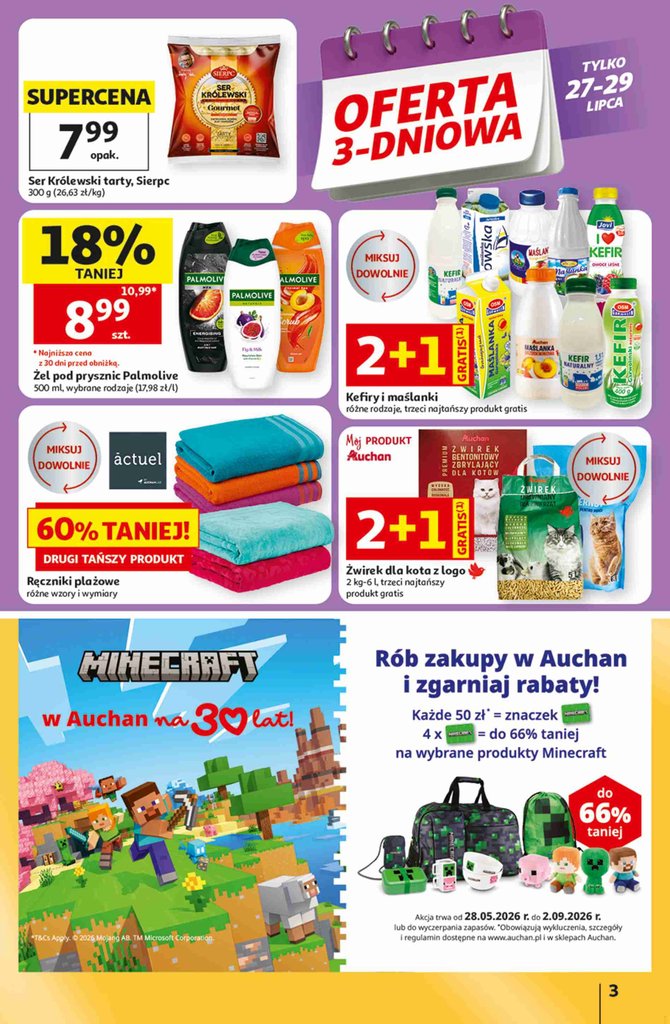 Auchan gazetka promocyjna 23.07-29.07.2026 — strona 3 z 41
