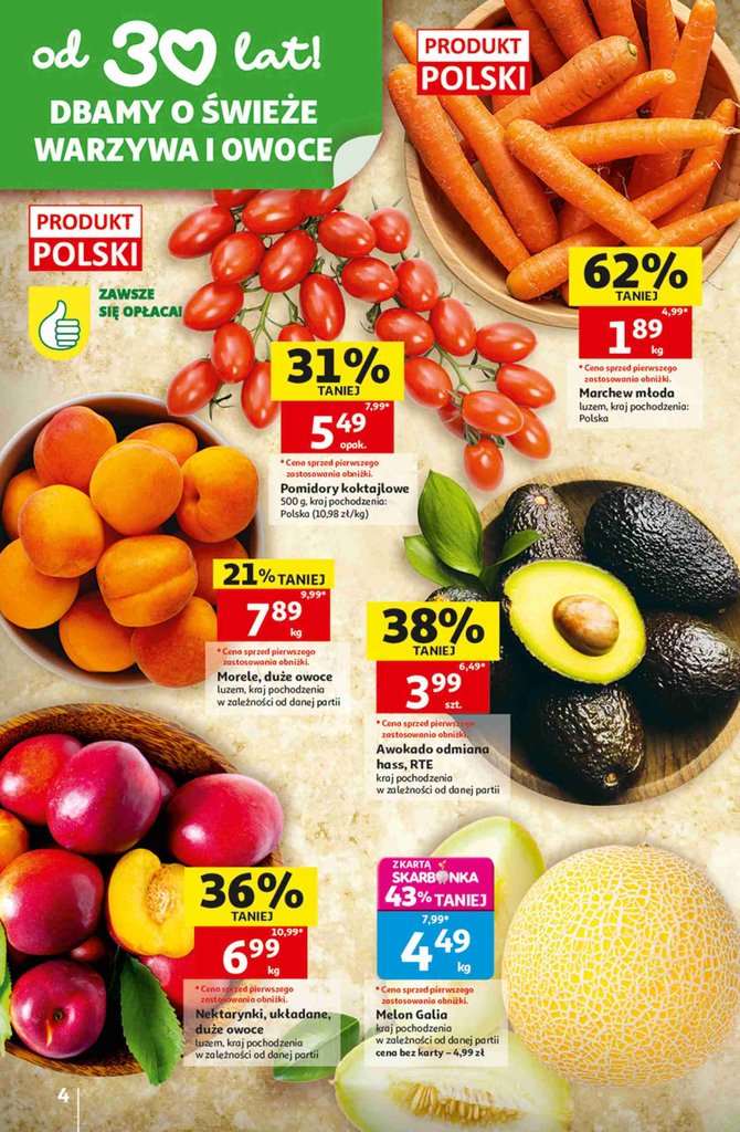 Auchan gazetka promocyjna 30.07-05.08.2026 — strona 4 z 38