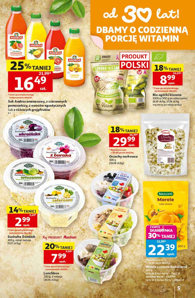 Auchan gazetka promocyjna 16.07-22.07.2026 — strona 5 z 41