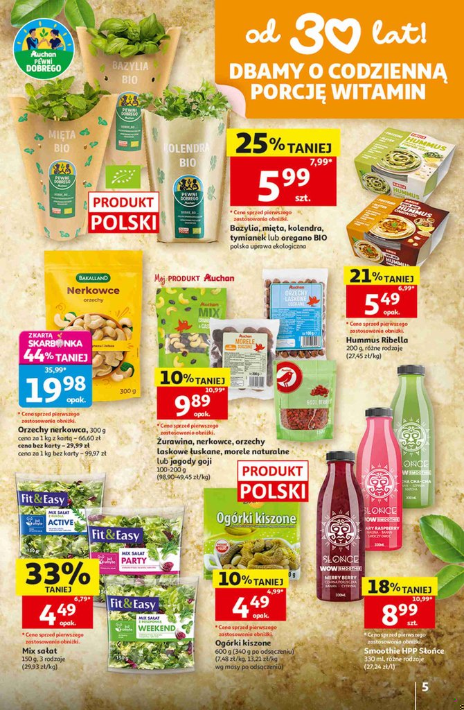 Auchan gazetka promocyjna 23.07-29.07.2026 — strona 5 z 41