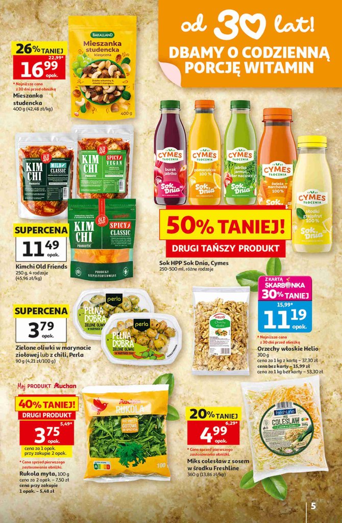 Auchan gazetka promocyjna 30.07-05.08.2026 — strona 5 z 38