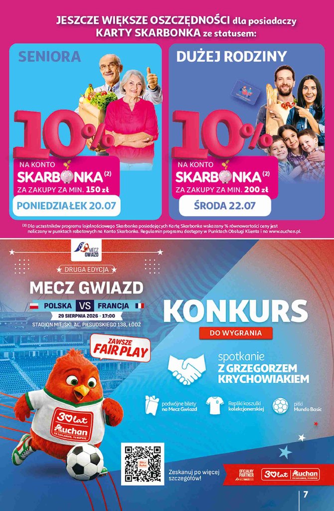 Auchan gazetka promocyjna 16.07-22.07.2026 — strona 7 z 41