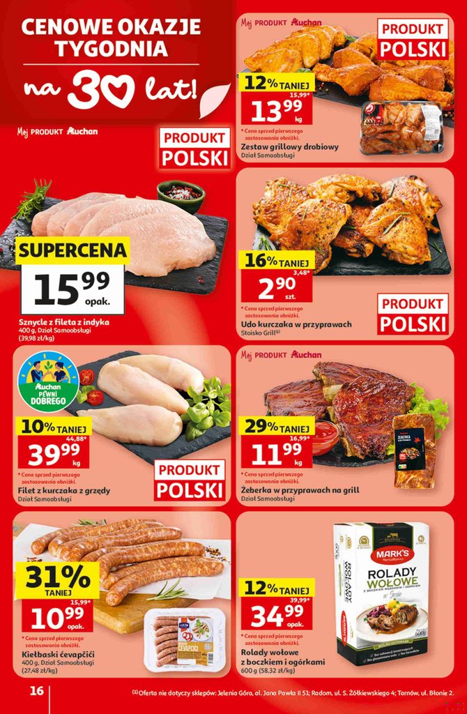 Auchan gazetka promocyjna 30.07-05.08.2026 — strona 16 z 38