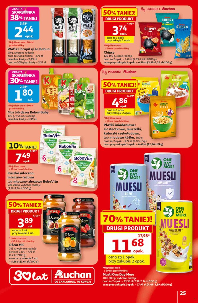 Auchan gazetka promocyjna 30.07-05.08.2026 — strona 25 z 38