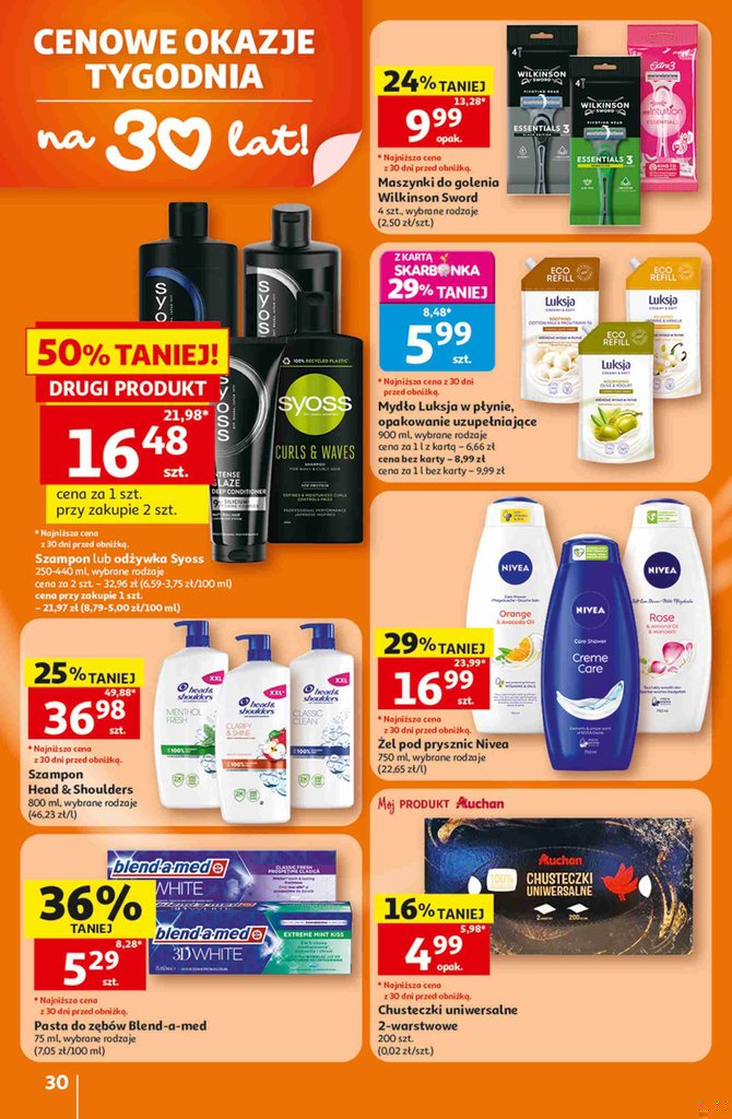 Auchan gazetka promocyjna 23.07-29.07.2026 — strona 30 z 41