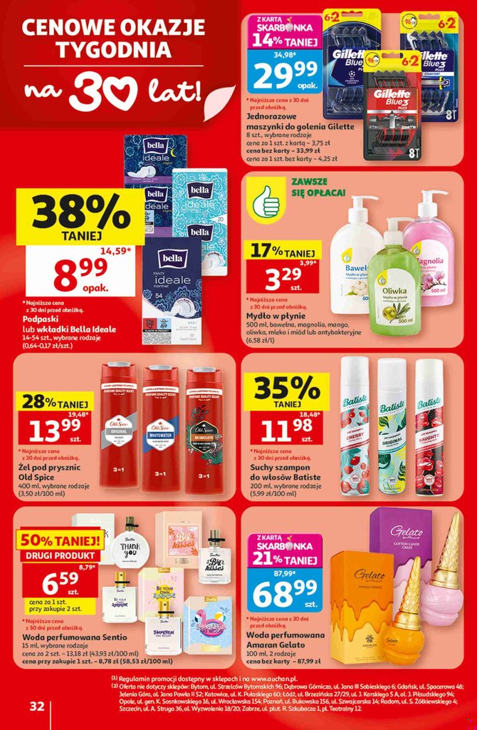 Auchan gazetka promocyjna 30.07-05.08.2026 — strona 32 z 38