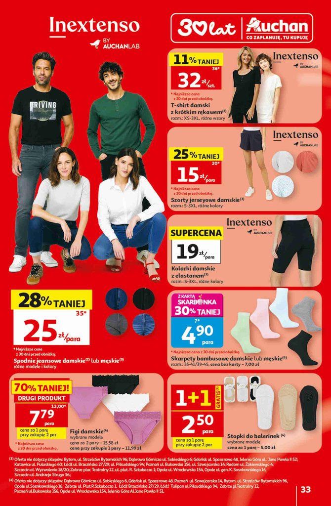 Auchan gazetka promocyjna 30.07-05.08.2026 — strona 33 z 38