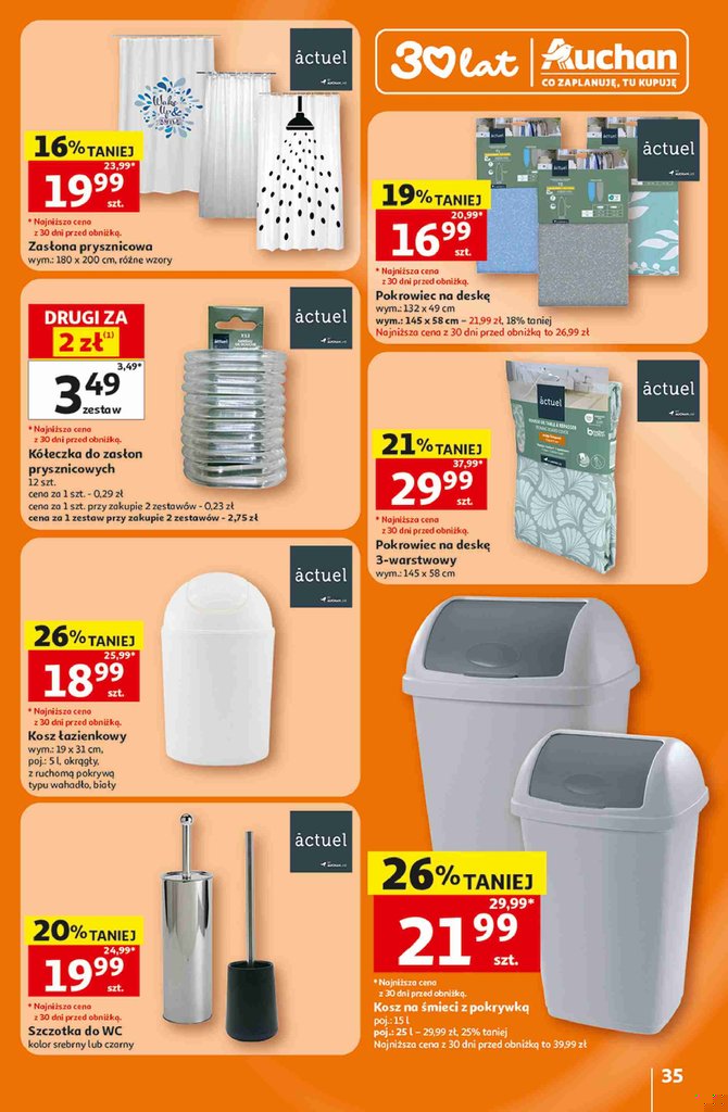 kółeczka do zasłon prysznicowych