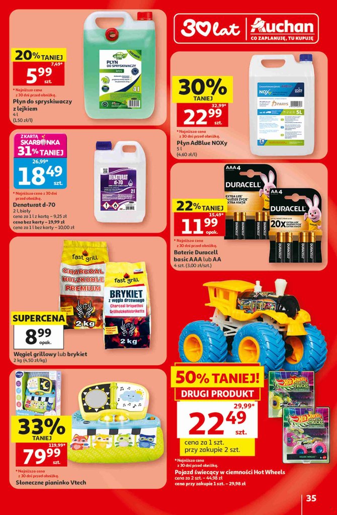 Auchan gazetka promocyjna 30.07-05.08.2026 — strona 35 z 38