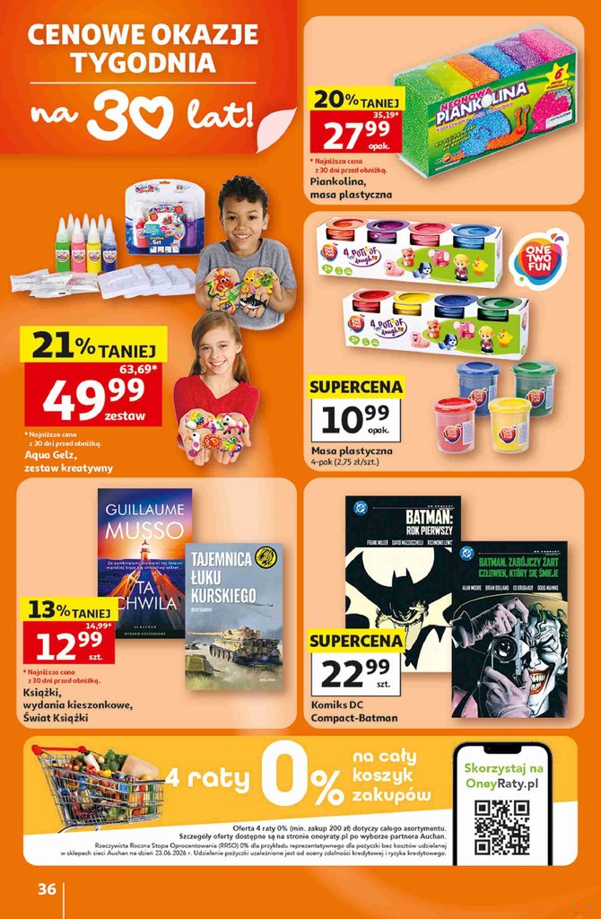 Auchan gazetka promocyjna 16.07-22.07.2026 — strona 36 z 41