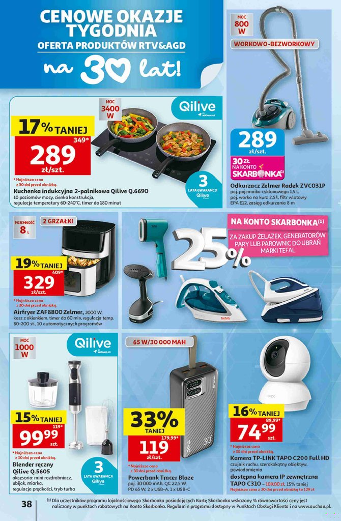 Auchan gazetka promocyjna 16.07-22.07.2026 — strona 38 z 41