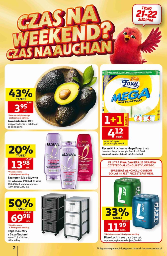 Auchan gazetka promocyjna 20.08-26.08.2026 — strona 2 z 53