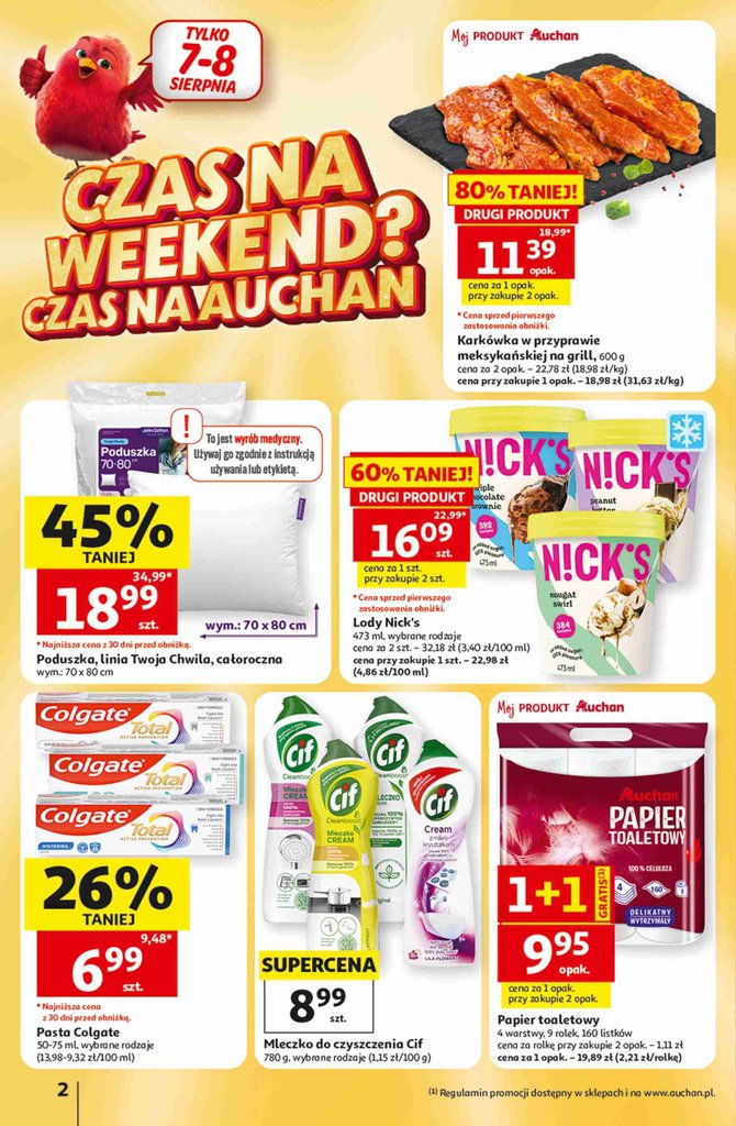 Auchan gazetka promocyjna 06.08-12.08.2026 — strona 2 z 41