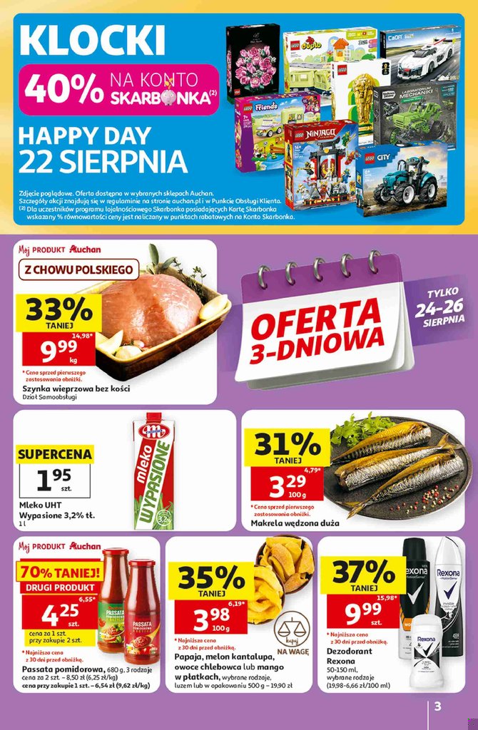 Auchan gazetka promocyjna 20.08-26.08.2026 — strona 3 z 53