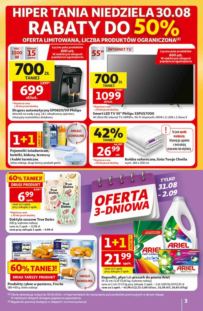 Auchan gazetka promocyjna 27.08-02.09.2026 — strona 3 z 47
