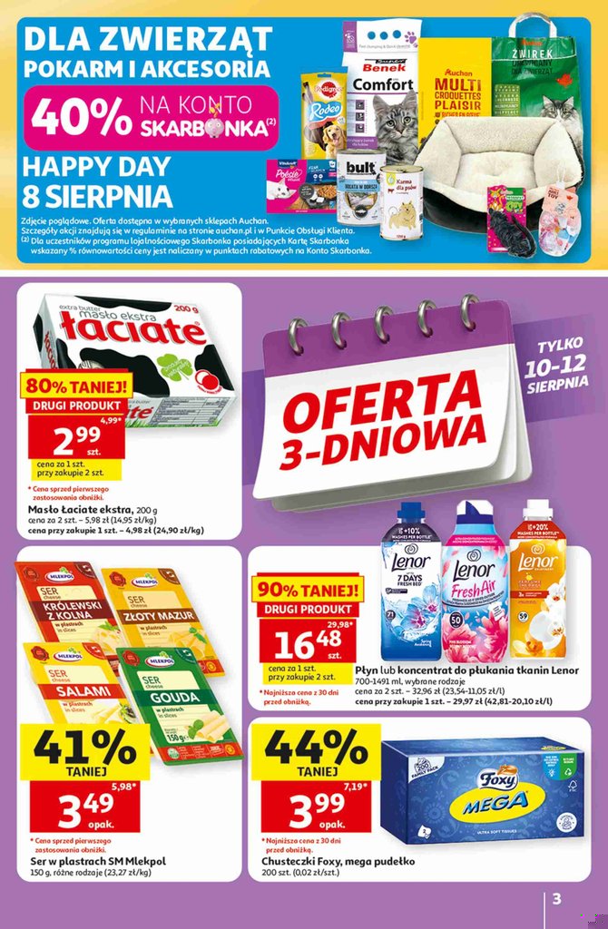 Auchan gazetka promocyjna 06.08-12.08.2026 — strona 3 z 41