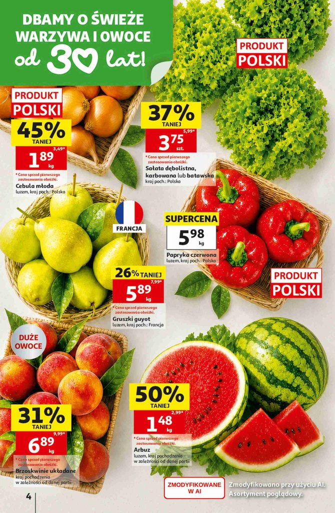 Auchan gazetka promocyjna 06.08-12.08.2026 — strona 4 z 41