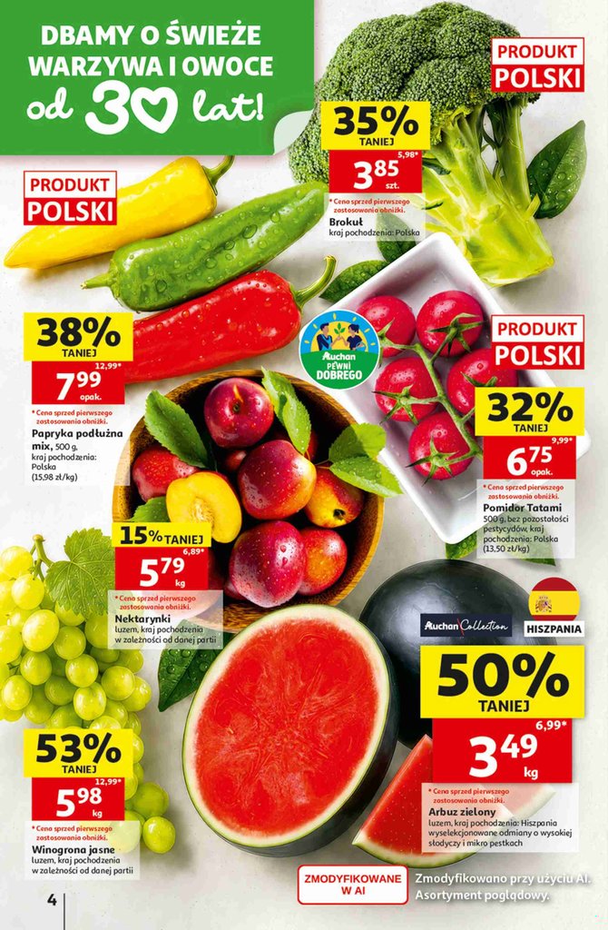 Auchan gazetka promocyjna 13.08-19.08.2026 — strona 4 z 38
