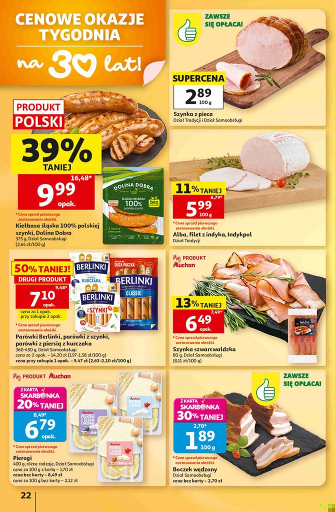 Auchan gazetka promocyjna 13.08-19.08.2026 — strona 22 z 38