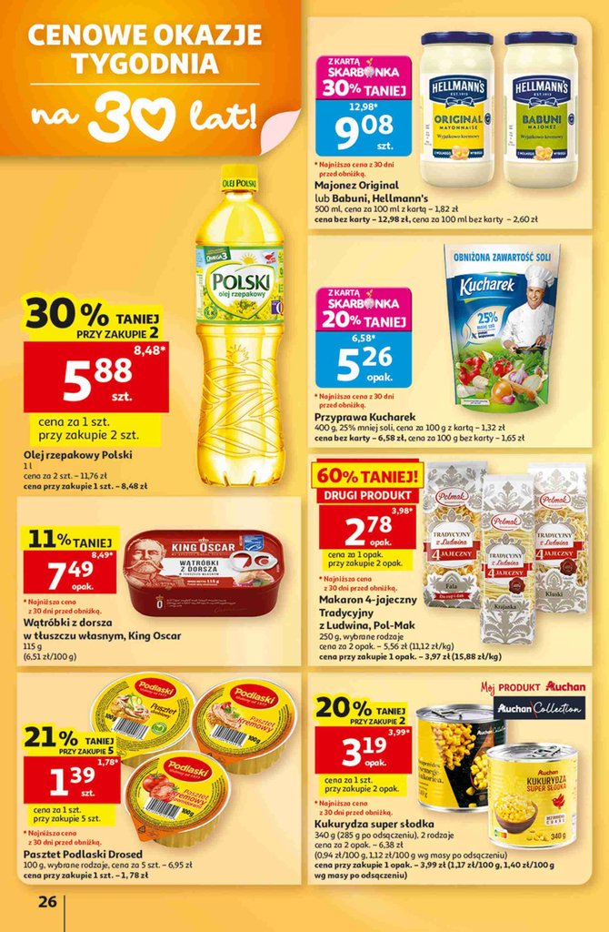 Auchan gazetka promocyjna 13.08-19.08.2026 — strona 26 z 38