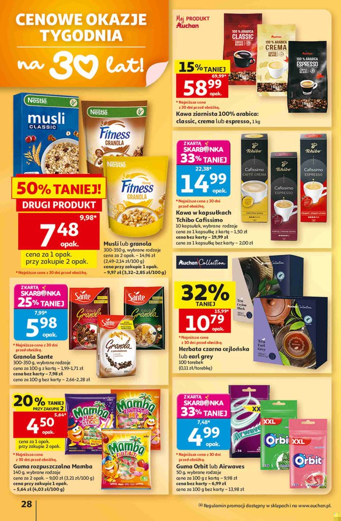 Auchan gazetka promocyjna 13.08-19.08.2026 — strona 28 z 38
