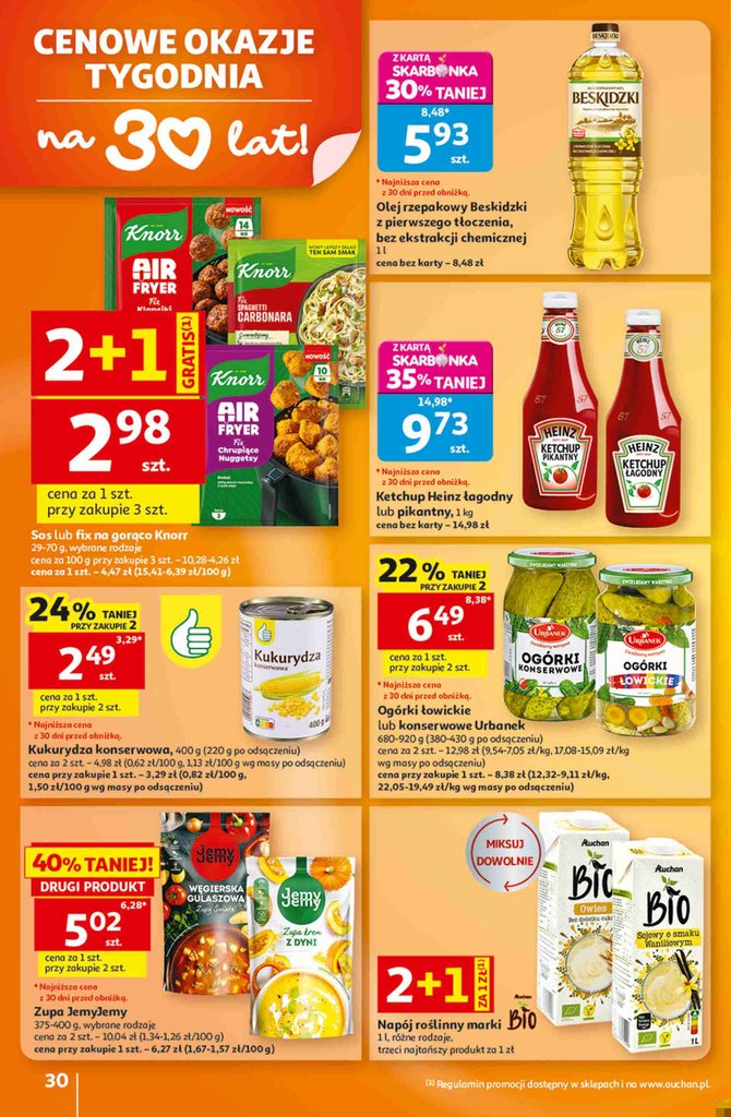 Auchan gazetka promocyjna 27.08-02.09.2026 — strona 30 z 47