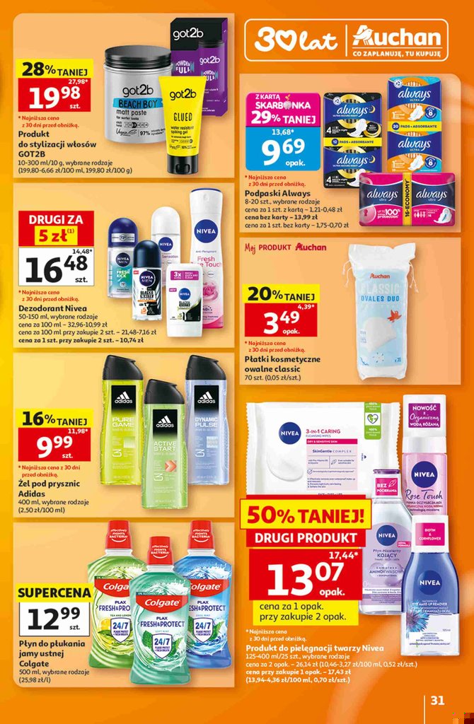 Auchan gazetka promocyjna 06.08-12.08.2026 — strona 31 z 41