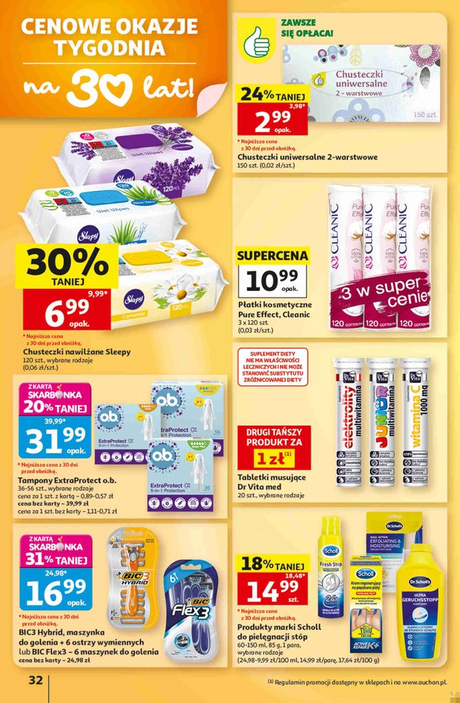 Auchan gazetka promocyjna 13.08-19.08.2026 — strona 32 z 38
