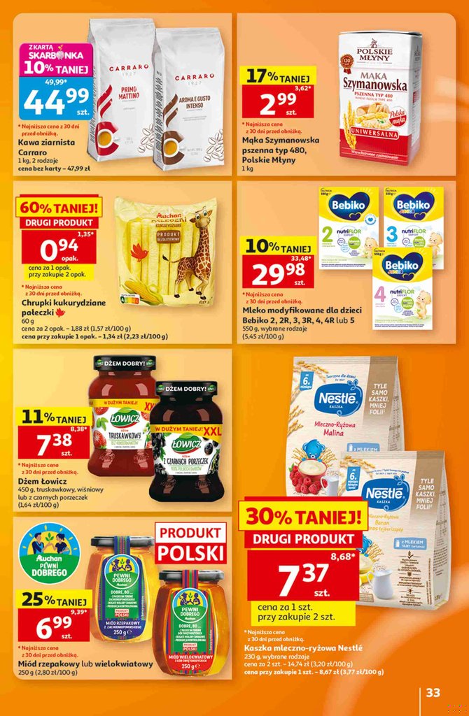 Auchan gazetka promocyjna 27.08-02.09.2026 — strona 33 z 49