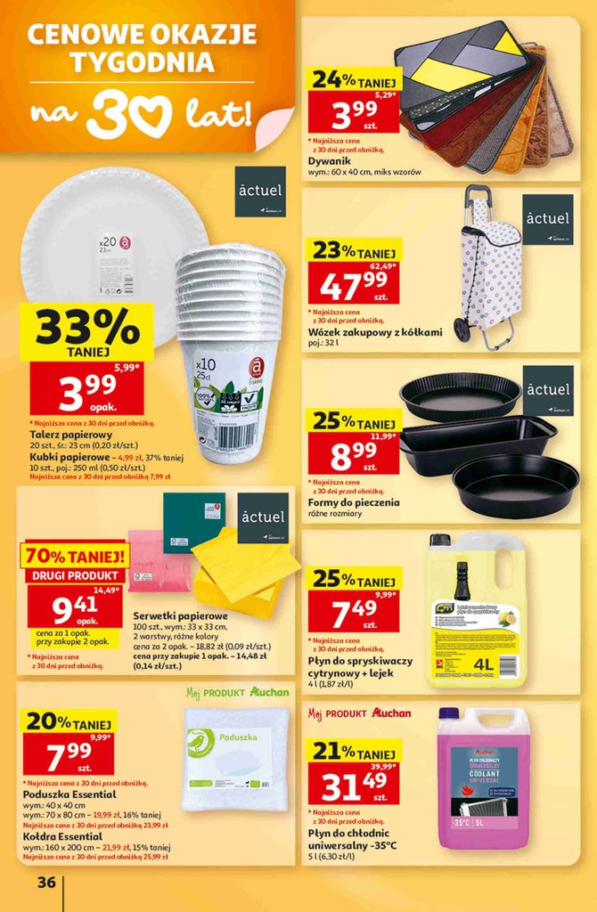 Auchan gazetka promocyjna 13.08-19.08.2026 — strona 36 z 38