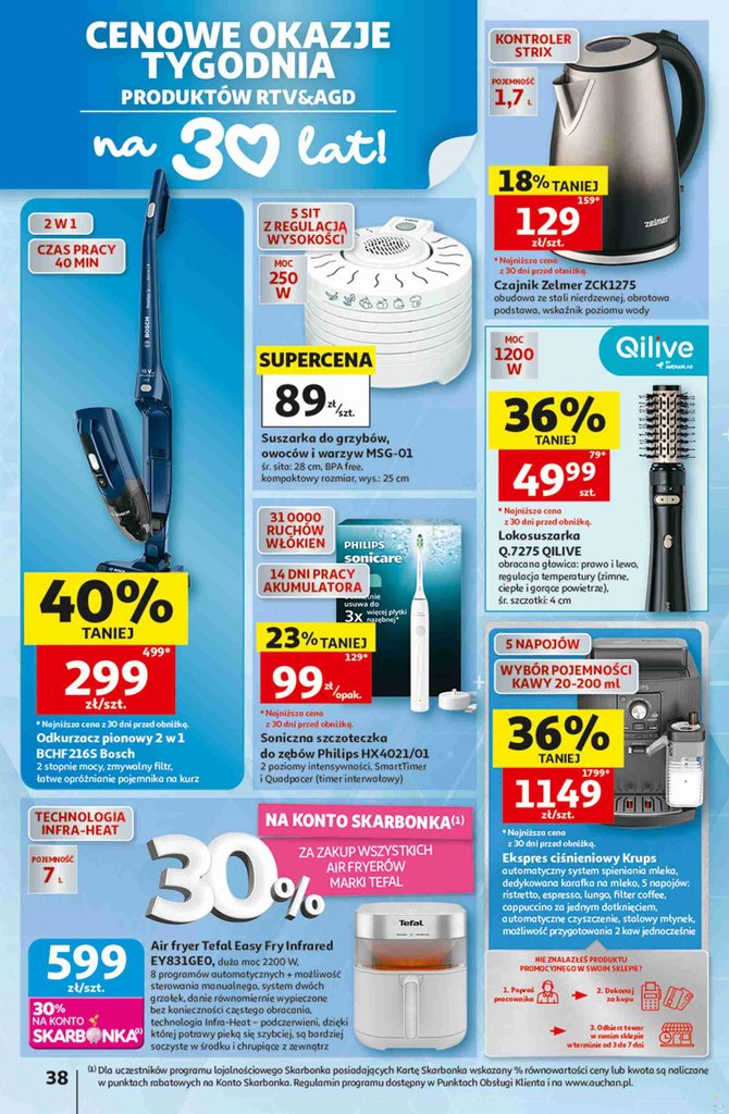 Auchan gazetka promocyjna 13.08-19.08.2026 — strona 38 z 38