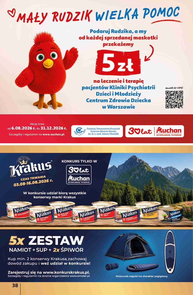 Auchan gazetka promocyjna 06.08-12.08.2026 — strona 38 z 41
