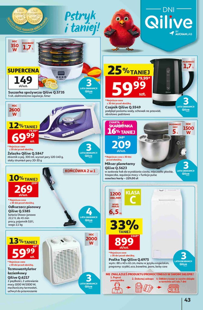 Auchan gazetka promocyjna 27.08-02.09.2026 — strona 43 z 47