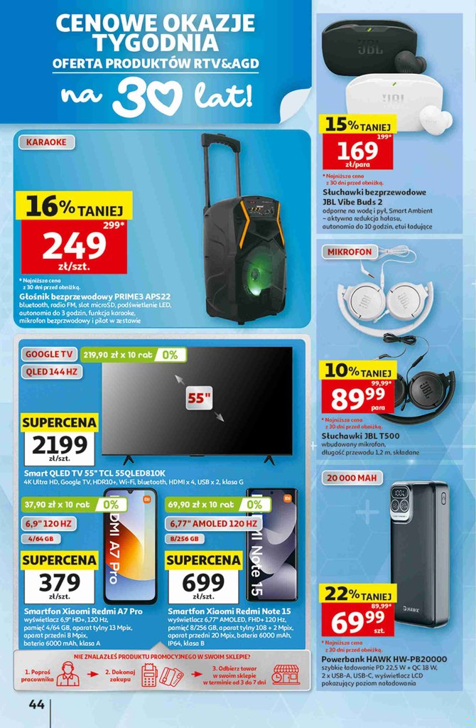 Auchan gazetka promocyjna 27.08-02.09.2026 — strona 44 z 47