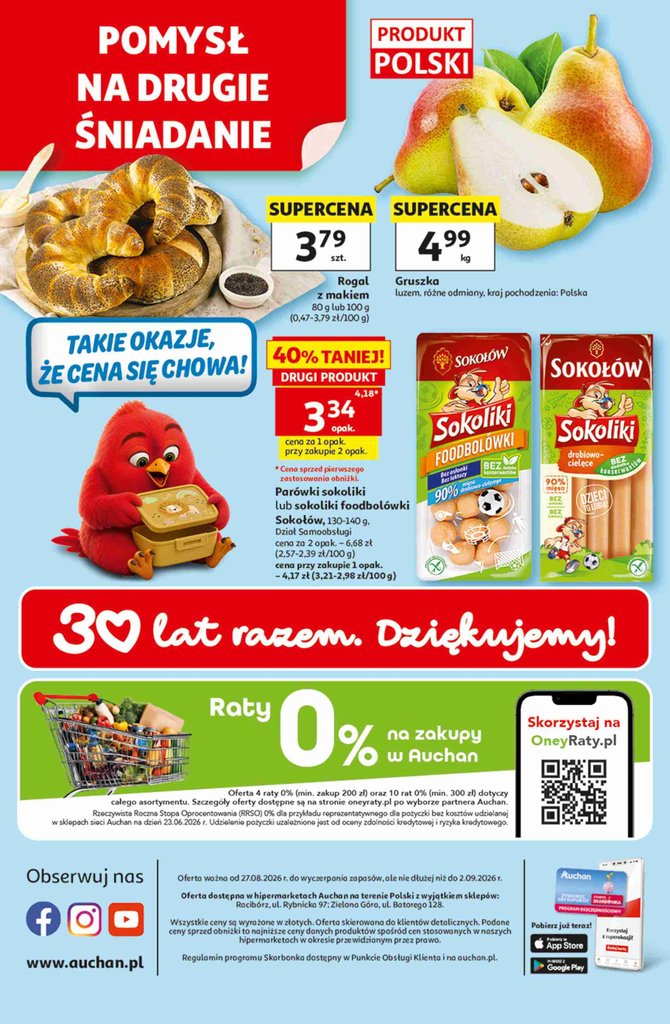 Auchan gazetka promocyjna 27.08-02.09.2026 — strona 49 z 49
