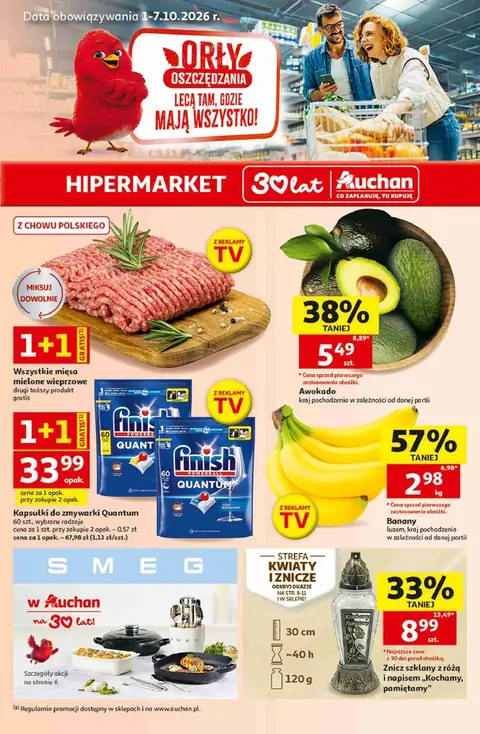 Auchan gazetka promocyjna 01.10-07.10.2026 — strona 1 z 49