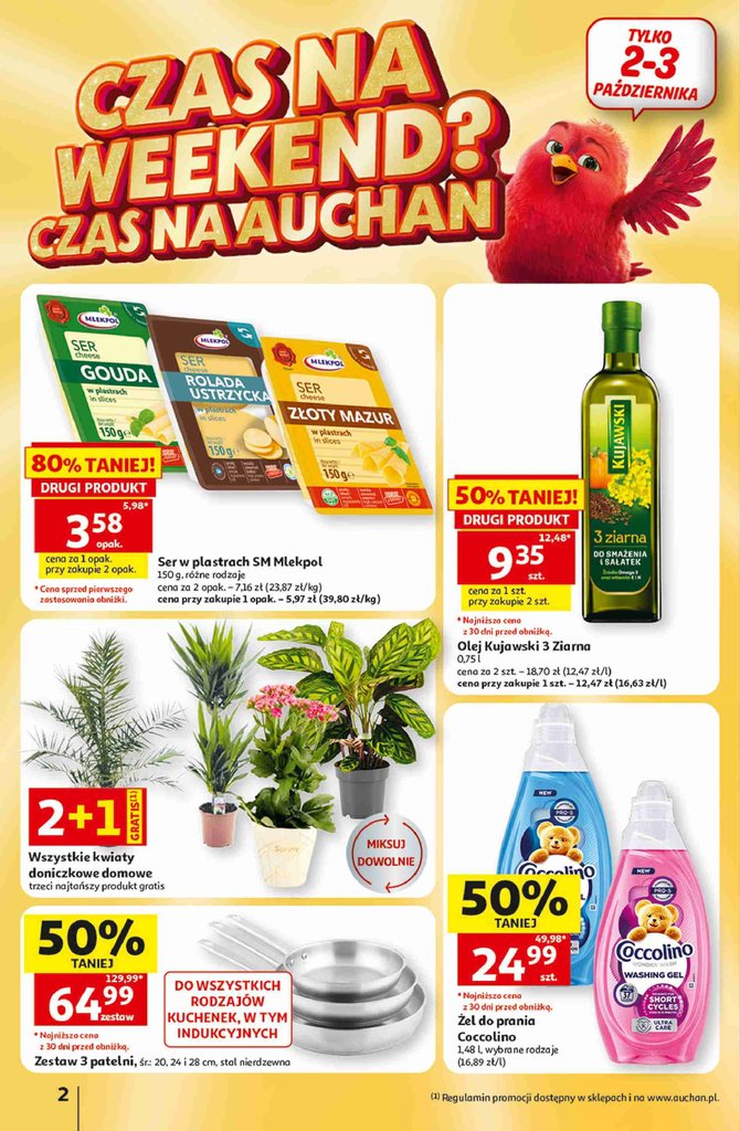 Auchan gazetka promocyjna 01.10-07.10.2026 — strona 2 z 49