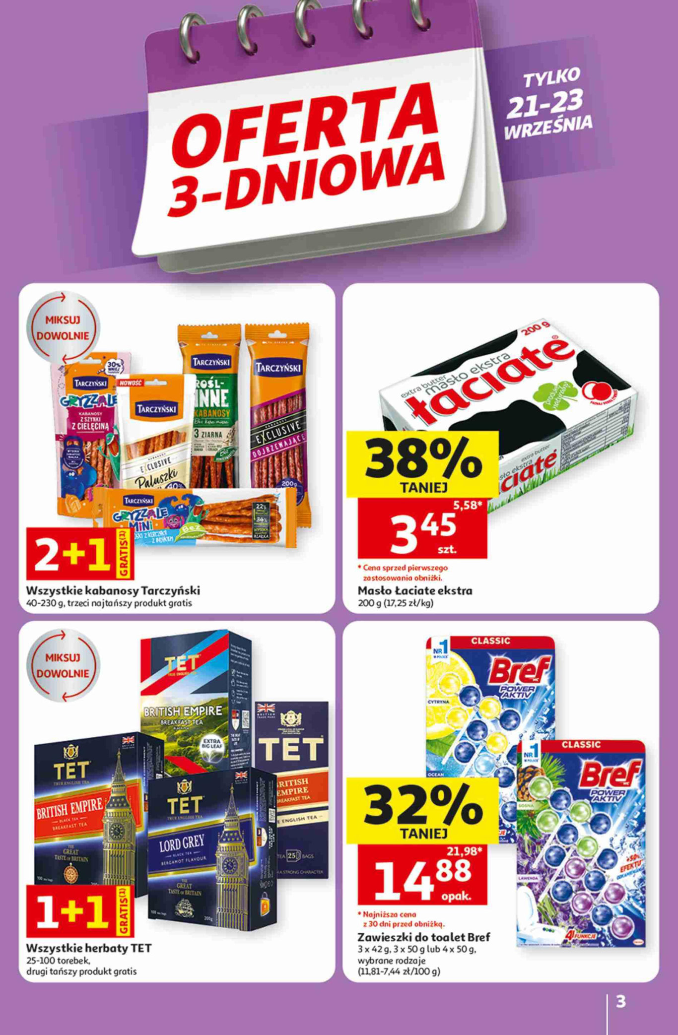 Auchan gazetka promocyjna 17.09-23.09.2026 — strona 3 z 41