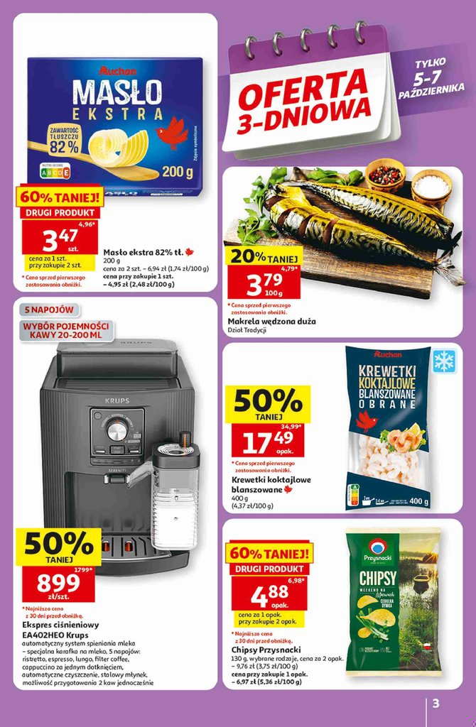 Auchan gazetka promocyjna 01.10-07.10.2026 — strona 3 z 49