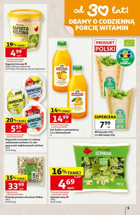 Auchan gazetka promocyjna 24.09-30.09.2026 — strona 5 z 41