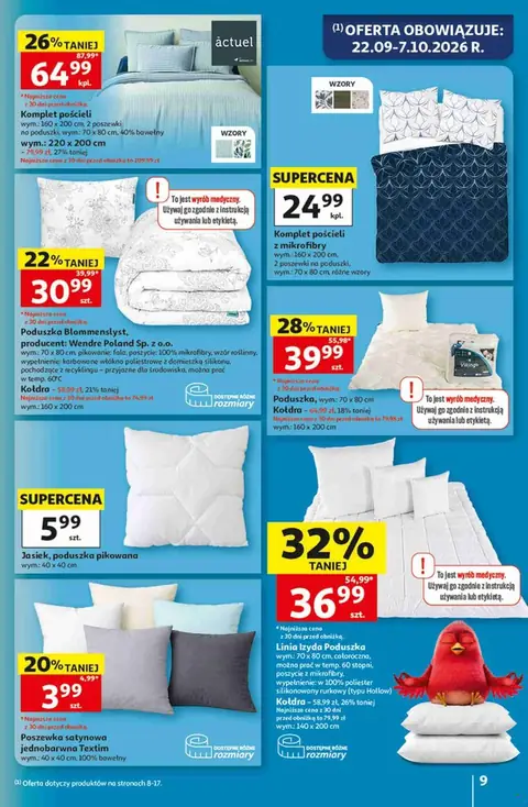 Auchan gazetka promocyjna 24.09-30.09.2026 — strona 9 z 41