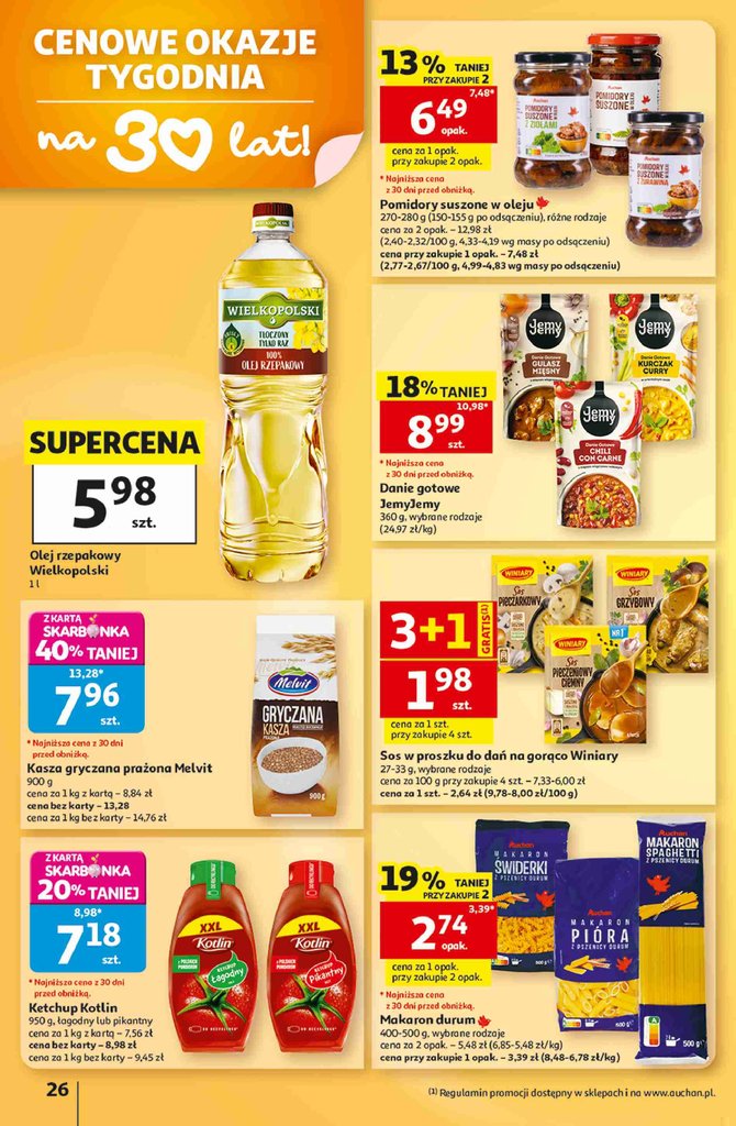 Auchan gazetka promocyjna 03.09-09.09.2026 — strona 26 z 49