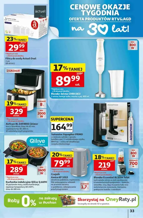 Auchan gazetka promocyjna 24.09-30.09.2026 — strona 33 z 41