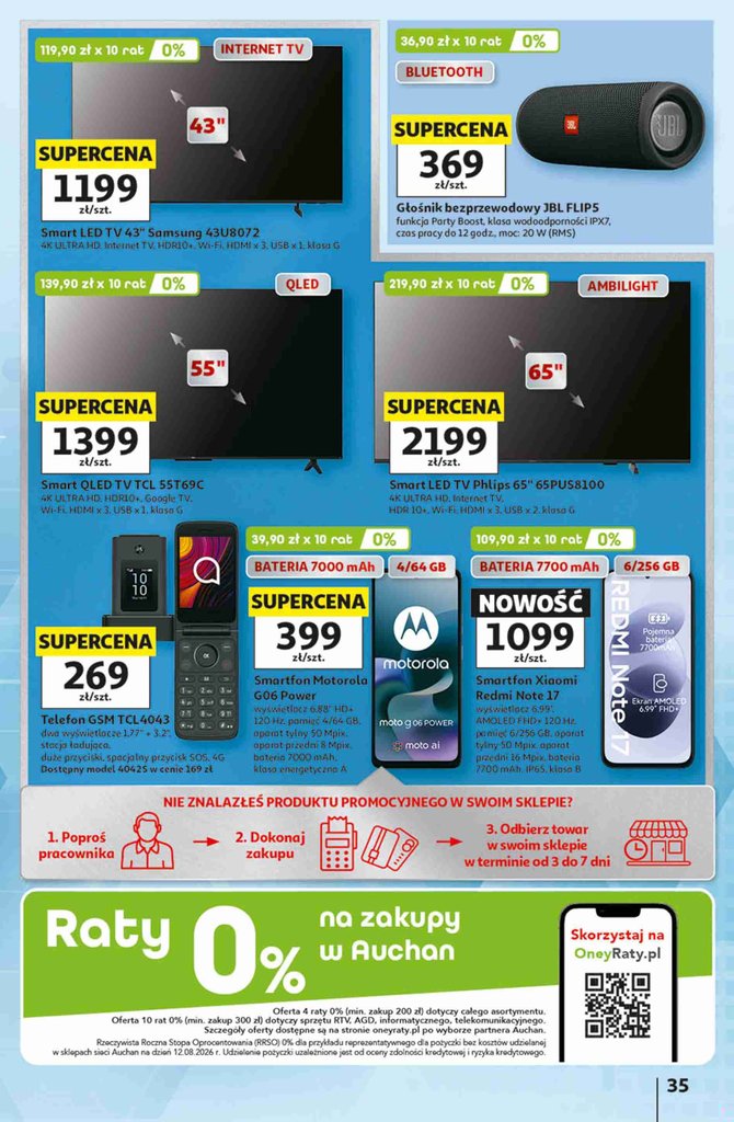 Auchan gazetka promocyjna 24.09-30.09.2026 — strona 35 z 41