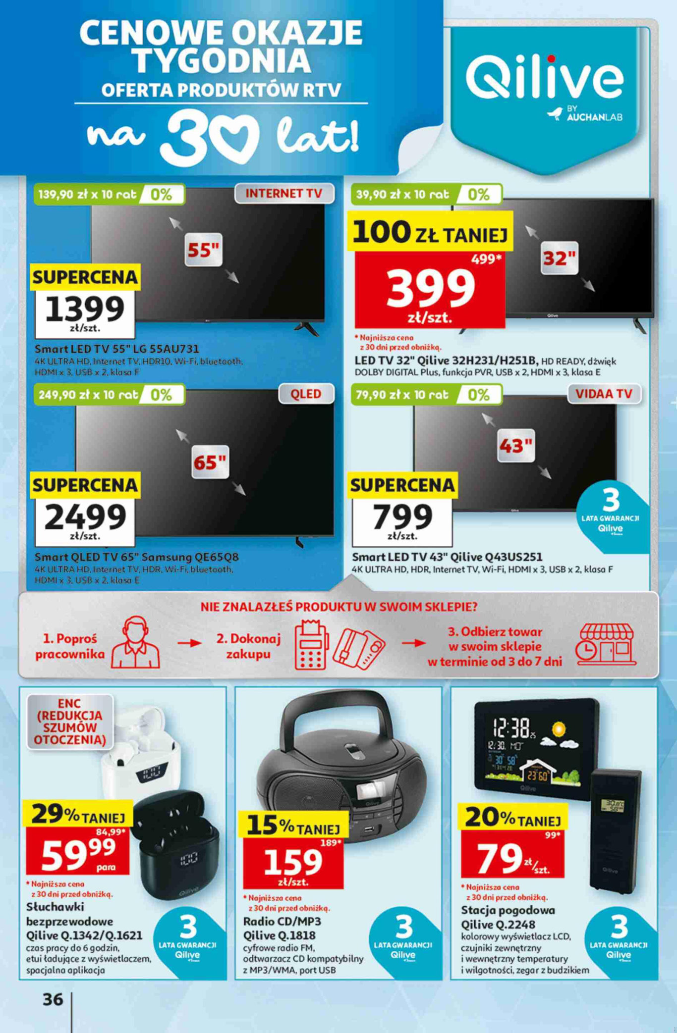 Auchan gazetka promocyjna 17.09-23.09.2026 — strona 36 z 41