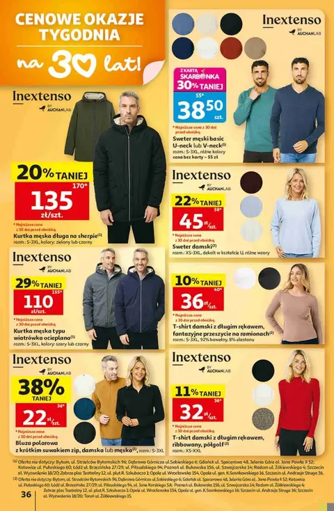 Auchan gazetka promocyjna 24.09-30.09.2026 — strona 36 z 41