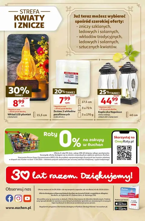 Auchan gazetka promocyjna 24.09-30.09.2026 — strona 40 z 41