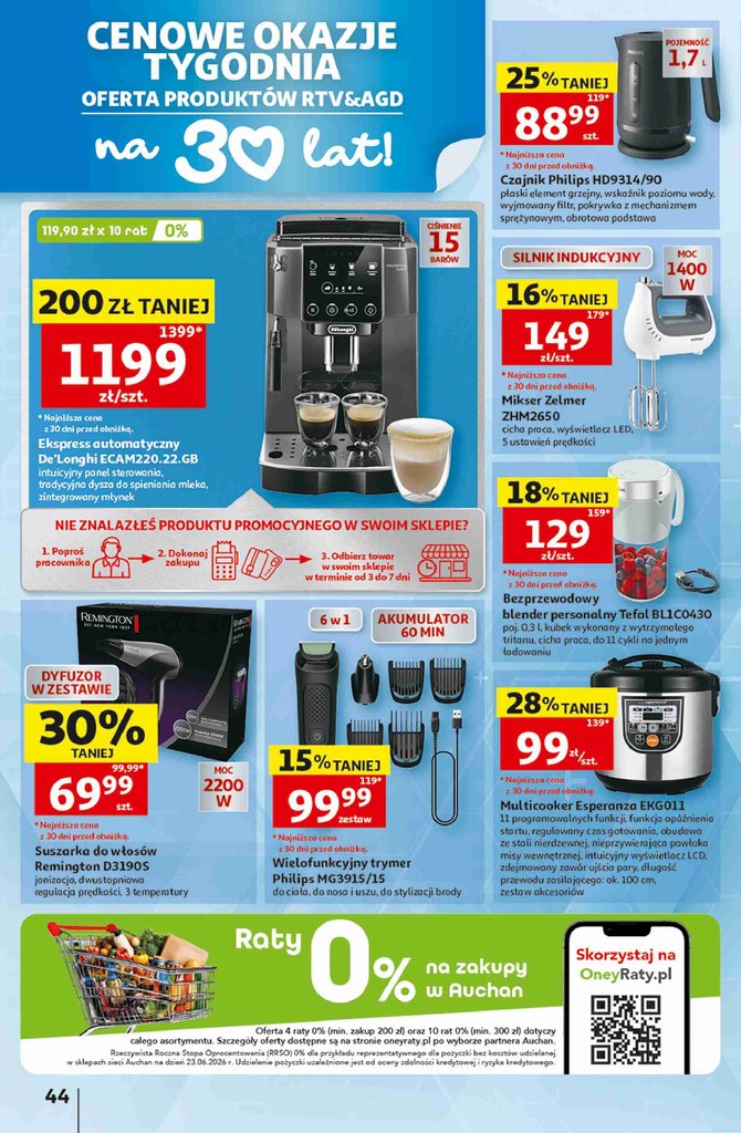 Auchan gazetka promocyjna 03.09-09.09.2026 — strona 44 z 49